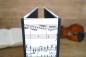 Preview: Stable A4 folder with music motif and black linen edges for filing and sorting
